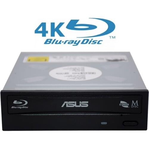 Asus 16X BW-16D1HT Internal Blu-ray Burner Drive with 1 pc 4K movie(4K RW/NO RETAIL BOX)