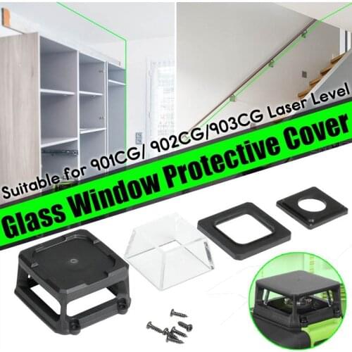 Protection Laser level Top Protective Cover For 901CG/ 902CG/903CG Laser Level Glass Window Protective Cover Accessories