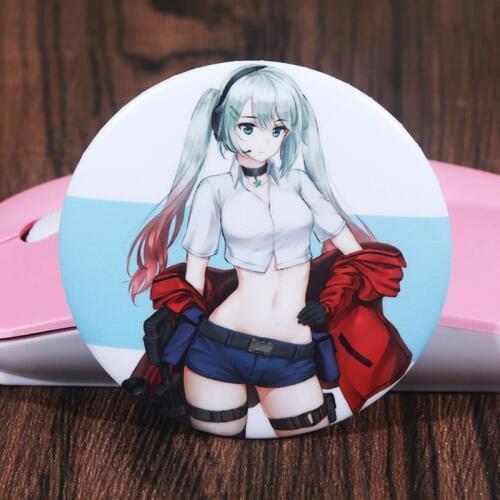 FFFPIN 5.8cm Big Korea Anime Cartoon Brooch Girls Frontline Badge Cosplay Pin Game Gaming Coin Icon Cloth Backpack Bag Ornament