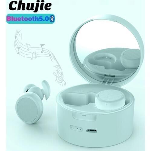 ZW-T9 Tws Wireless Earphones Bluetooth Headsets Surround With Built-in Mirror Earbuds Music Headphones For iPhone Xiaomi HuaweiZ