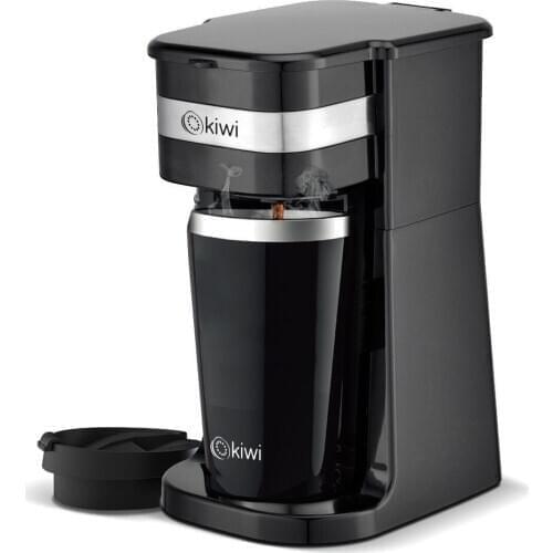 400 ML Coffee Machine, Filter Coffee Maker with Travel Mug