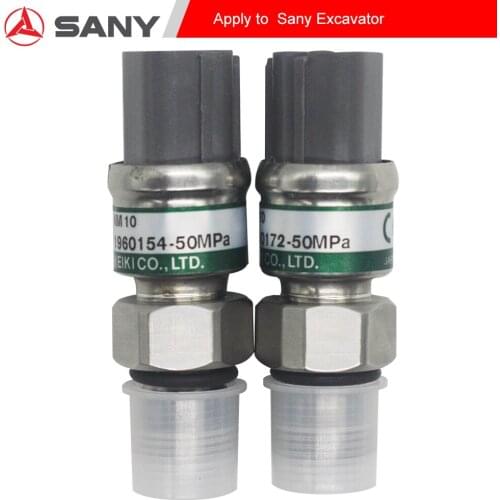 Free shipping Genuine Excavator pressure transducer transmitter sensor for Sany excavator Parts