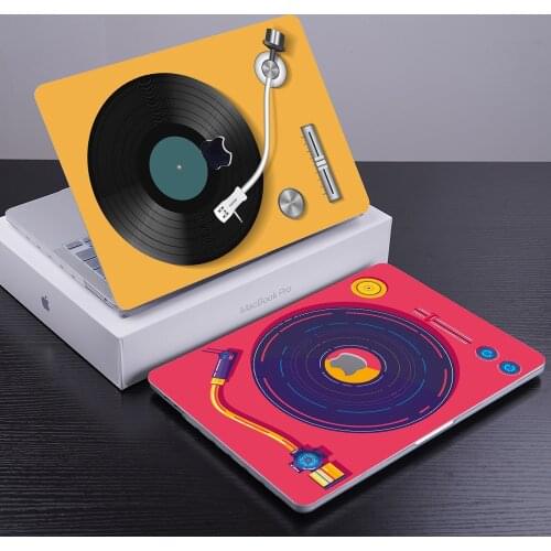 3D Print Phonograph laptop Case For Macbook Air 13 A2337 A2179 A2338 2020 M1 Chip Pro 12 11 15 A2289 Mac book Pro 16 A2141