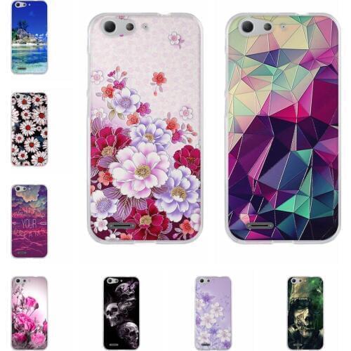 For ZTE Blade D6 V6 Case Silicone Back Bumper For ZTE Blade X7 Capa Romantic Housing For ZTE Blade D6 Fundas Cover 5.0 inch