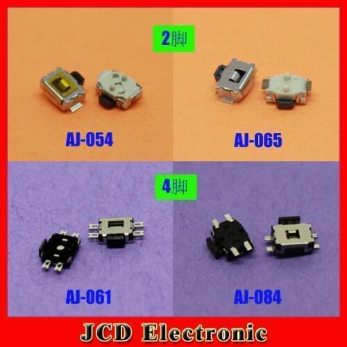 ChengHaoRan 4models Turtle Power switch Phone micro switch button switch for Nokia 5800 N81 6300 Start button 2 feet 4 feet SMD