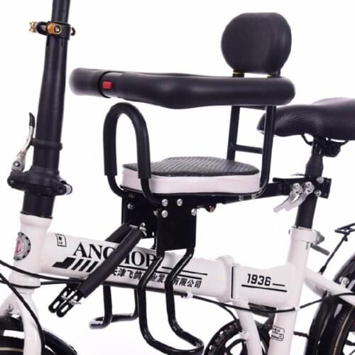 Bicycle child seat, safe and secure baby seat, environmental protection front mountain bike seat, riding supplies