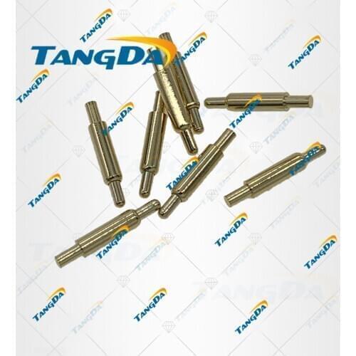 1.5*9mm 1.5 9 pogo pin connector Straight through without pad thimble inserted plate welding 7.0MM tail spines 2.0MM TANGDA Q