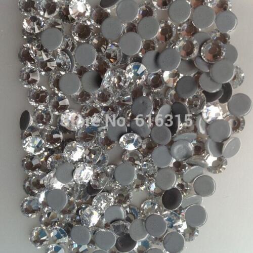 T-shirt motifs of size 7mm hot-fix flat back crystal 144 pcs per pack ;popular selling items of hot-fix stone