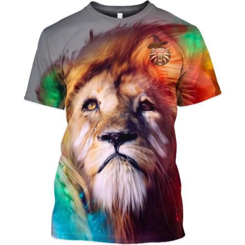 2019 Newes Der König Der Löwen Männer Frauen T-shirt 3D Gedruckt T Shirt Mode Casual Lion King Sommer Streetwear T Hemd XS-6XL