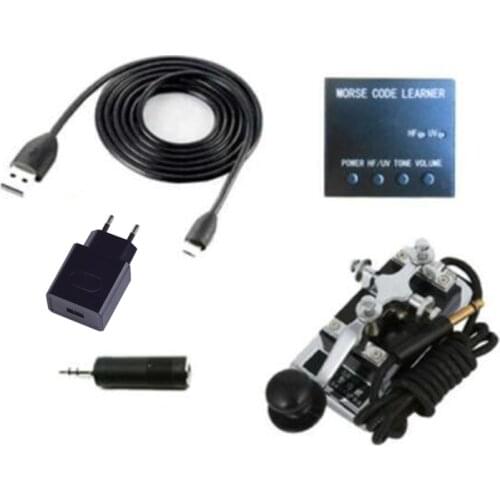 New Morse Morse Code CW Trainer Learner HF Shortwave Radio Station Ham Radio K4 Telegraph Key