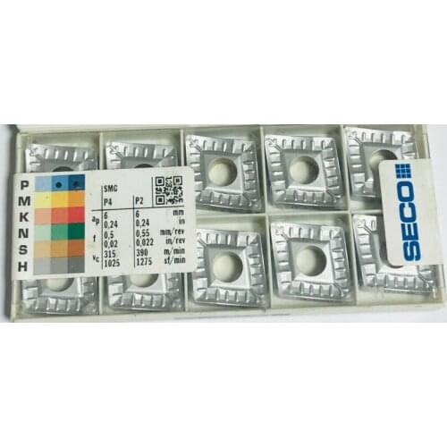 ORIGINAL 10PCS CARBIDE INSERT CNMM190616-R7 TP1501