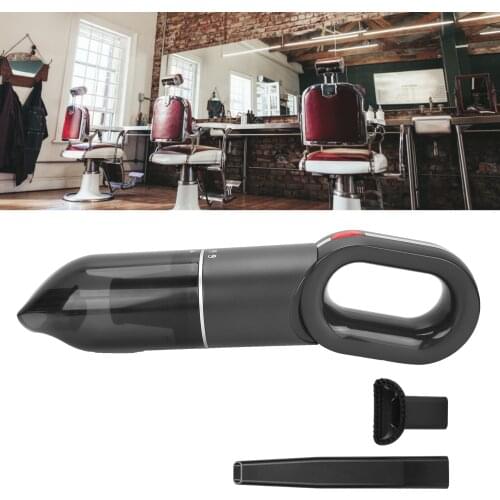 Professional Broken Hair Vacuum Cleaner Handheld Wireless Multi-Functional Hair Cleaner Salon Hair Suction Tool Barber Accessory