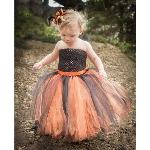 Girls Multicolor Crochet Tutu Dresses Baby Fluffy Tulle Tutus Ball Gown with Pearl Ribbon Waist Kids Cheap Wedding Dress Clothes