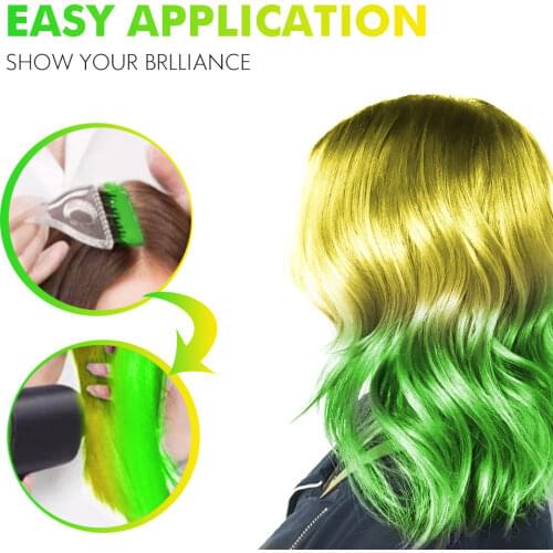 Thermochromic Color Changing Hair Dye Cream Semi-Permanent Gray Blue Hair Color Thermo Sensing Color Hair Wax Hair Styling Tools