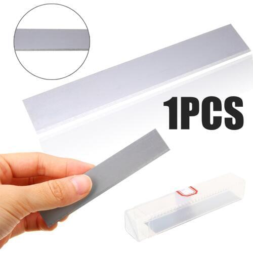 1pc 4" 10cm Stainless Steel Cutter Blades Clay Cutting Blade Utility Tissue Cutter Blades DIY Polymer Clay Tools Mayitr