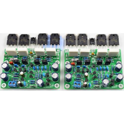 2PCS MX50 x2 SE 100WX2 Dual Channels Audio Power amplifiers Board Diy Kit New Version