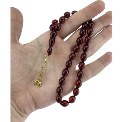 Bünyamin Forester Ottoman Fire Rosary Collector 'S Original Ottoman Amber Prayer Beads