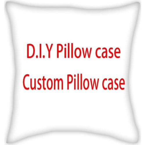 DIY Your OWN Pictures 3D Printed Custom Polyester Decorative Pillowcases Throw Pillow Cover Square Zipper Pillow Cases Fans Gift