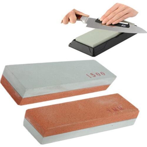Double side 400# 1500# knife sharpener polish kitchen Grindstone Whetstone sharpening pedra amolar honing tool stone