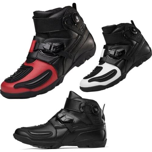 Breathable Light Casual Motocross Racing Sneaker Motorbike MTB Riding Gear Microfiber Leather Motorcycle Boots Men Women Shoes