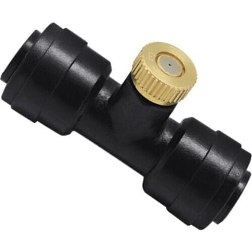 Quality Plastic Brass & Stainless Steel Durable Leak-Proof 10 Pcs Nozzle Tee 10pcs Nozzle And 1 Plug For Outdoor Cooling System