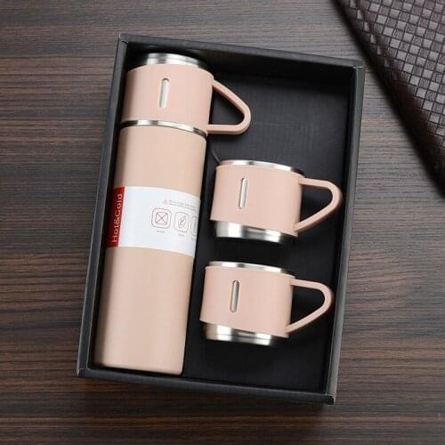 304 stainless steel thermos cup set business gift cup Cool Thermos Cup Bottle Vacuum Flasks Thermos Double Wall Insulated Cup Tr