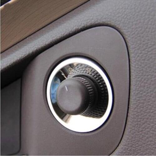 Stainless steel switch decoration light circle sequins For Chevrolet Cruze TRAX Malibu Opel Mokka ASTRA J Insignia sedan