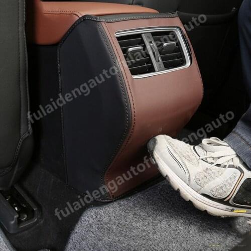 For Honda 10th Accord 2018-2020 Center Armrest Box PU Leather Anti kick Case Cover Car styling