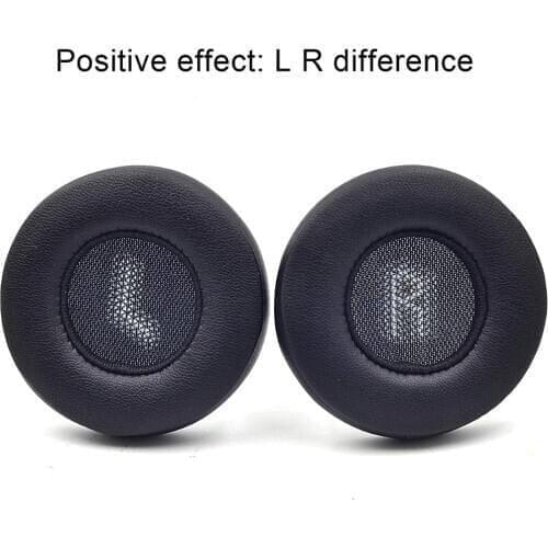 Replacement Memory Foam Ear Pads Cushion Pillow Parts Cover for JBL E35 E45bt E45 Bluetooth Wireless Headphone (Black)