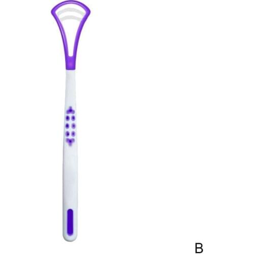 1Pcs Steel Tongue Scraper Cleaner Tongue Brush Remove Toothbrush Gratte Lengua Coating Langue De Tongue Limpiador D7O0
