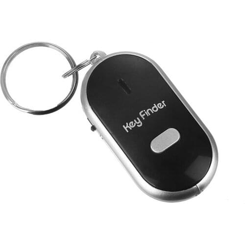 LED Light Torch Remote Sound Control Lost Key Car Motor Finder Locator Keychain Mini Alarm Track Wallet Phone New