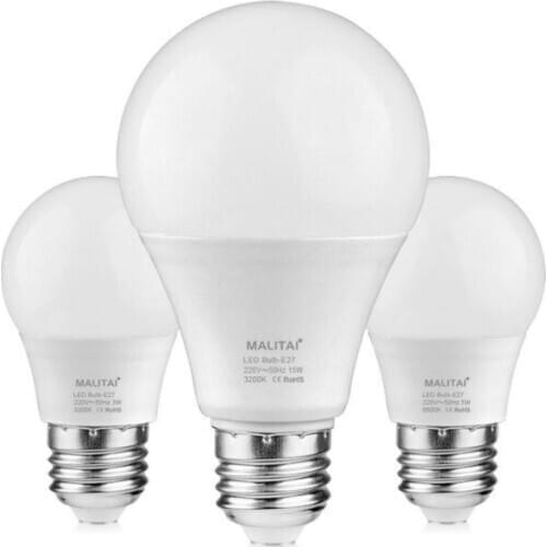 15W 12W 9W 7W 5W LED Bulbs Lamps 220V E27 Light Bulbs Smart IC Lampada Saving Energy Lamp Whie Warm White Home Lightings Indoor