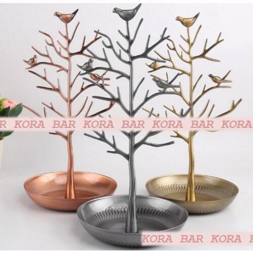 Round bottom steel fruit plate tree shape stainless steel creative fruit & vegetable tools creative metal fruit plate