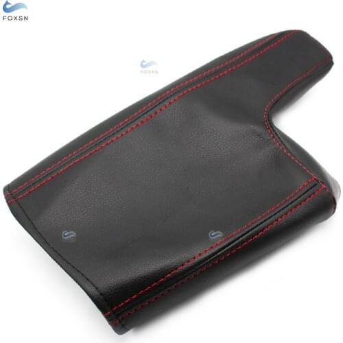For Chevrolet Malibu 2013 2014 Center Console Armrest Box Cover Microfiber Leather Protection Pad