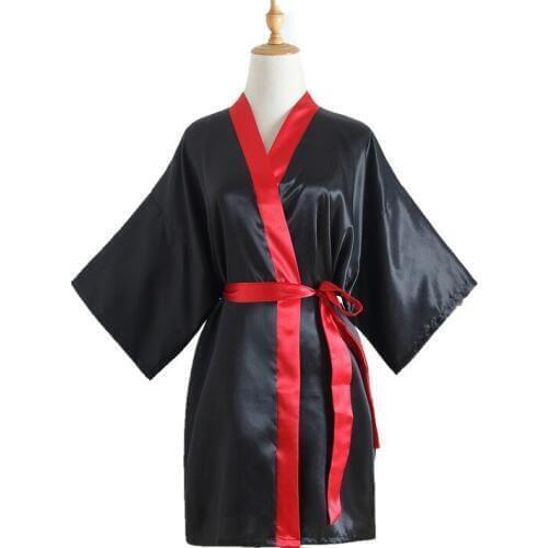 Lingerie Robe Summer Women Bath Robe Silk Robes for Women Wedding Robes for Bridesmaids and Bride Lingerie Night Robe Plus Size