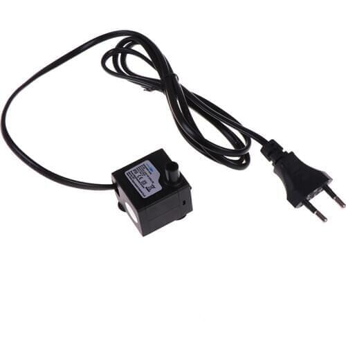 AC 220V 3W EU Plug Submersible Water Pump Aquarium Fountain Air Fish Pond Tank 1pcs