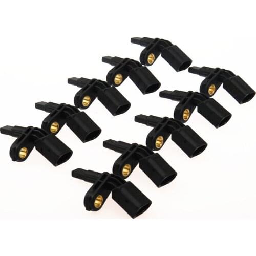 10Pcs Front Left ABS Speed Sensor For VW Passat B7 Golf 5 6 Jetta MK6 CC Eos Scirocco Tiguan Touran Seat Alhambra Yeti WHT003857