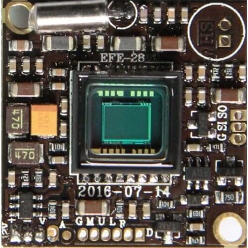 28x28mm 700TVL 1/3" Sony 811 810 CCD Effio-E 4140 DSP 960H Analog CCTV Camera Module Board w/ OSD Control Video Cable
