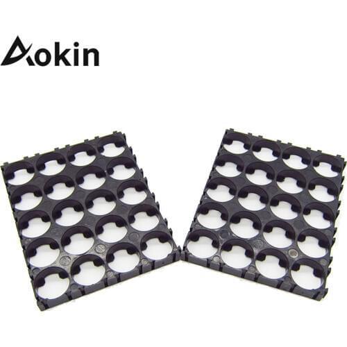 Aokin 18650 Battery Holder 3x5 4x5 Cell 18650 Batteries Spacer Holders Radiating Plastic Holder Bracket For Diy Battery Pack