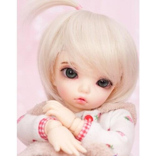Free makeup&eyes included!TOP quality 1/6 bjd baby doll bisou girl boy dreaming best gifts cute kids toy manikin