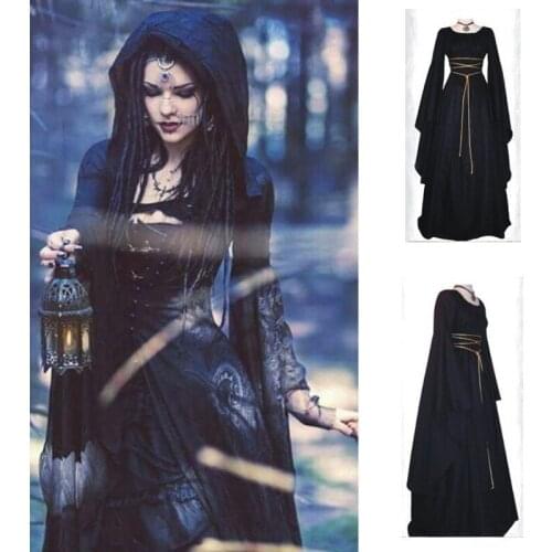 Halloween Costumes for Woman Cosplay White Ghost Bride Medieval Robe Women Costume Girl Halloween Costume Ladies Party Costume