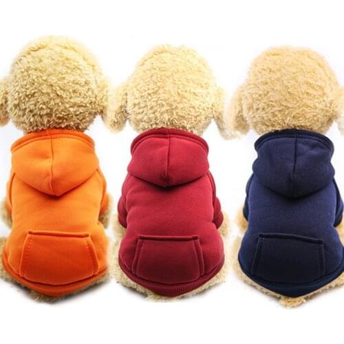 Fashion Pet Clothes For Dogs Coat Jackets Cotton Hoodies Dog Clothes Puppy Pet Overalls For Dogs Cat Clothing Pets Outfit S225
