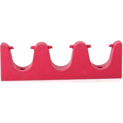 Muiticolor Rubber Billiards Stick Rack Pool Cue Holder for 3 Cues Snooker Billiard Accessories Table Game Player Replacement