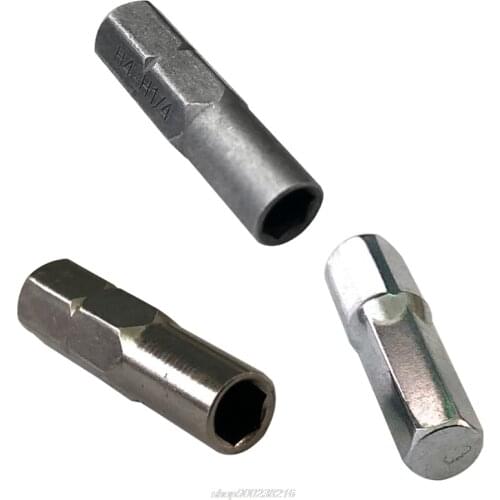 6.35mm 1/4" Insert Bit adapter to 4mm Bit Hex Holder Screw Driver Bit Adapter Manual/Electric Screw Driver Bit JY05 21 Dropship