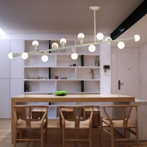 Nordic luminaire suspendu chandelier lighting kitchen chandeliers dining room lamparas de techo nordic decoration home