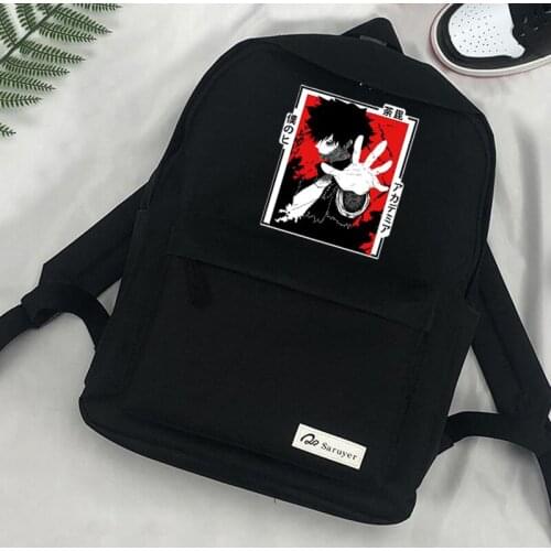 My Hero Academia Dabi Casual Backpacks Teenagers Anime Boku No Hero Academia School Bag Pack Laptop Boys Girls Bag Sac A Dos