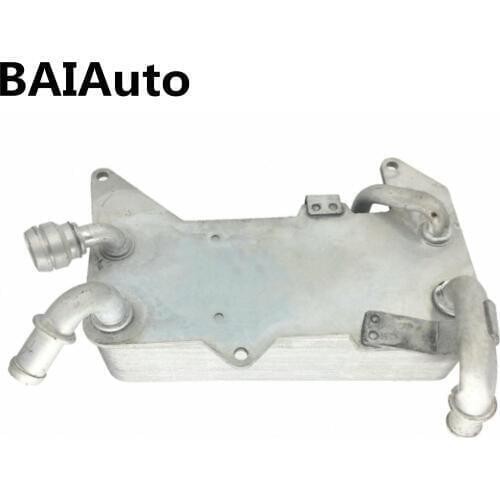 1PCS Transmission Coolant System Oil Cooler Heat Exchanger For VW Skoda Audi A6 A7 RS7 A8 S8 4H0 317 021 R 4H0317021H 4H0317021T