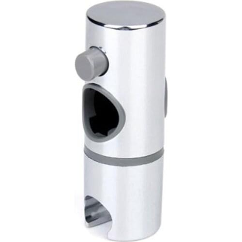 Hand Held Shower Bracket Holder Shower Slide Rail Bar Holder Adjustable Clamp Holder Bracket Replacement For Bathroom Slide Bar