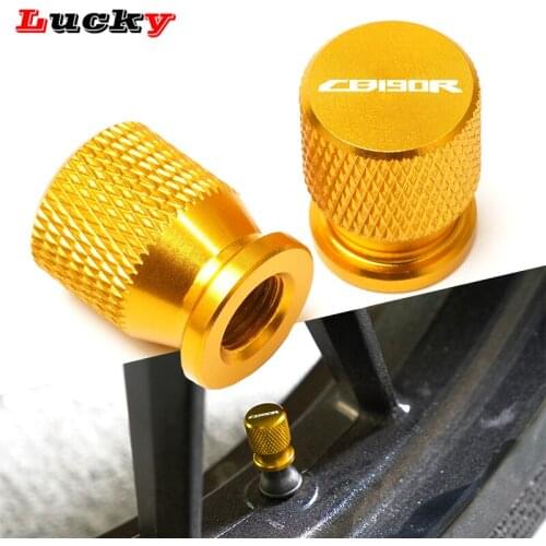 High Quality For Honda CB190R Motorcycle Aluminum Wheel Tire Valve Stem Caps CB 190R 2015-2020 CB 190 R Accessories