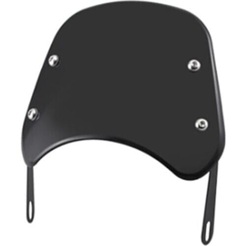 5-7 Inch Motorcycle Headlight Windshield Wind Deflector Windsn Universal for Honda Yamaha Kawasaki Suzuki